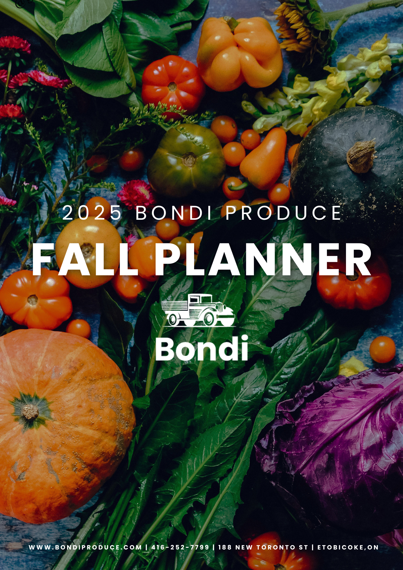 2025 Bondi Produce Fall Seasonal Planner
